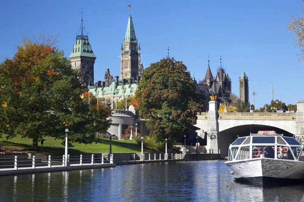 Croisière sur les canaux d'Ottawa
