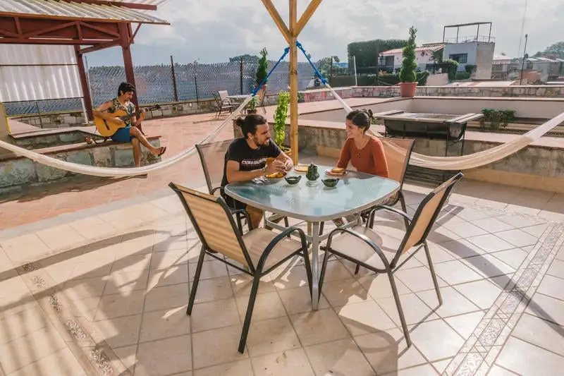 Iguana Hostel bästa vandrarhemmen i Oaxaca