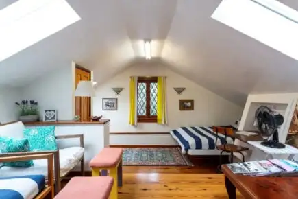 Loft de jardin tropical