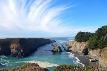 Mendocino, Gỗ đỏ