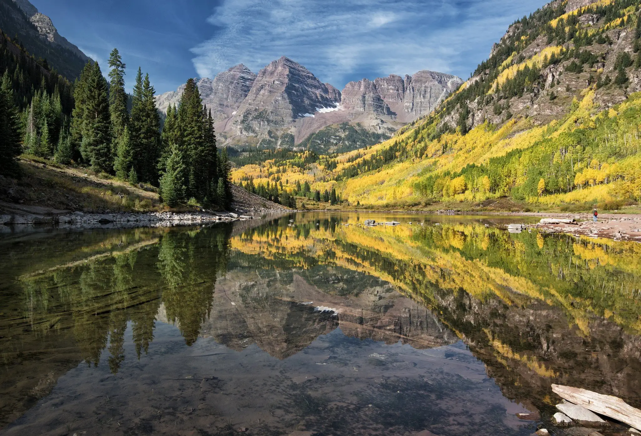 Maroon Bells Lake meilleures randonnées dans le Colorado