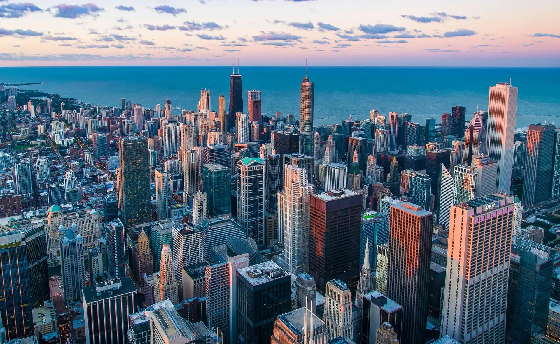 אזור משותף באכסניית HI Chicago
