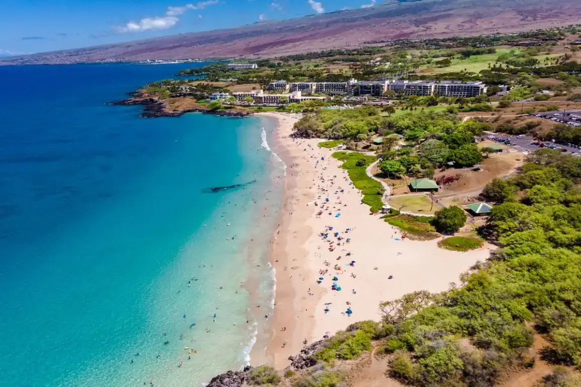 Hapuna Beach La grande île d'Hawaï
