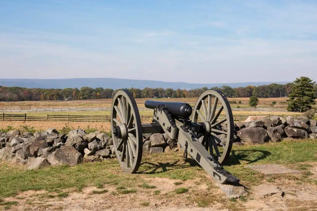 Mémorial de Gettysburg en Pennsylvanie