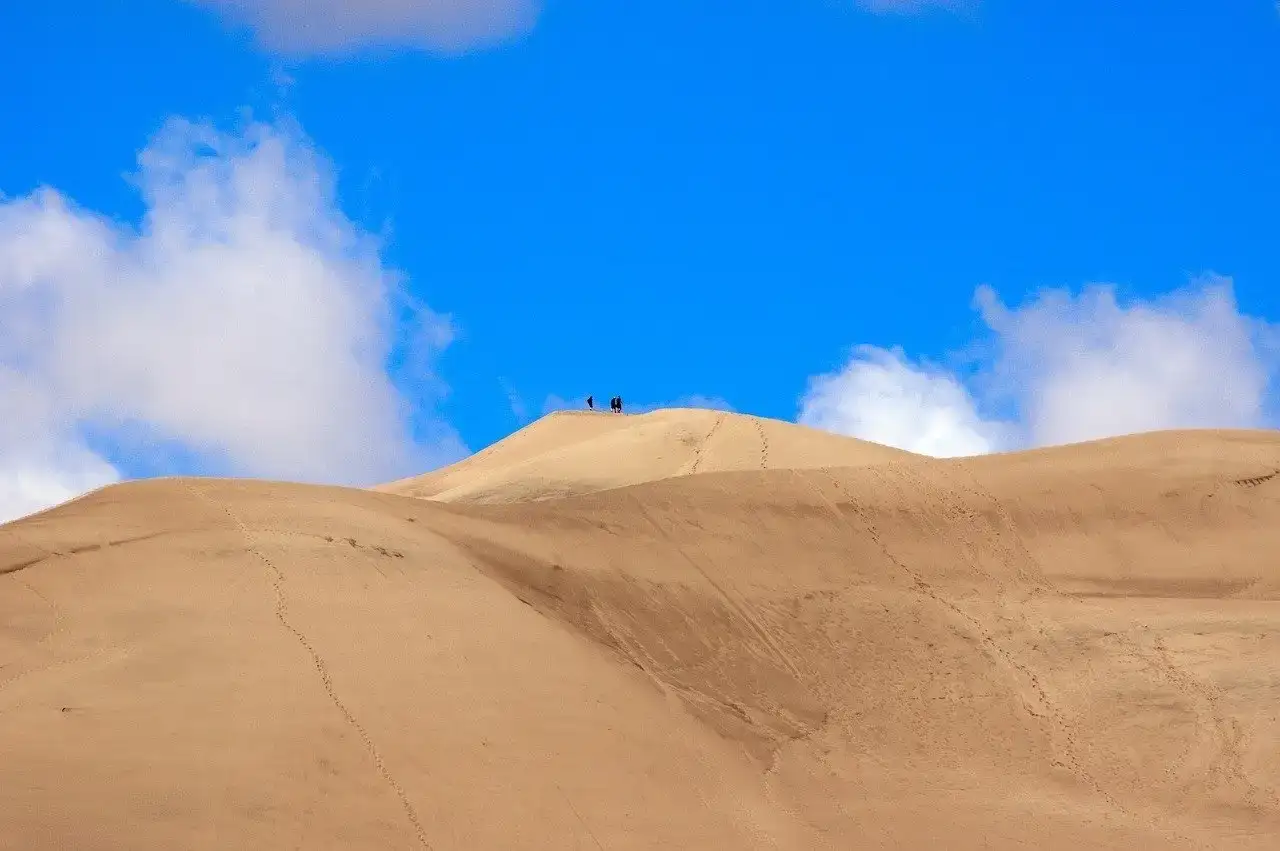 parc national des grandes dunes de sable colorado lever du soleil