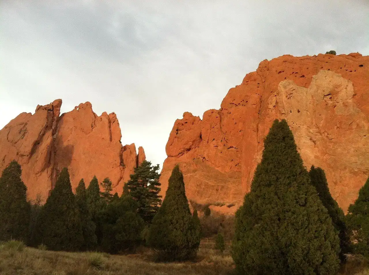 Colorado Springs meilleurs sentiers jardin des dieux