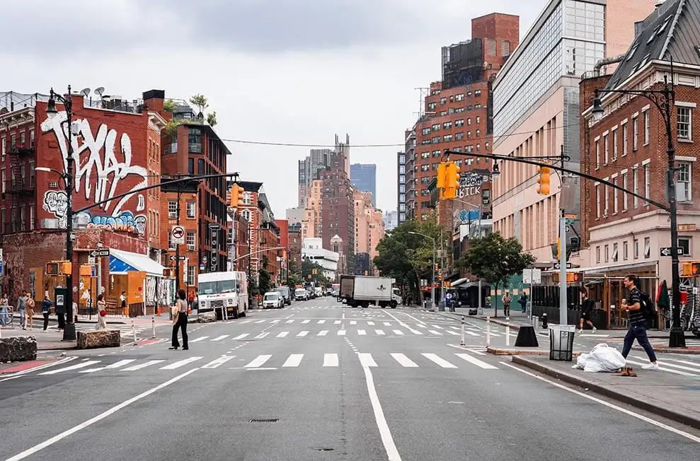 Nic menaiki kereta api bawah tanah di NYC, New York, Amerika Syarikat