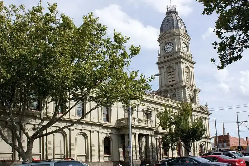 Budynek Mikołaja w Melbourne