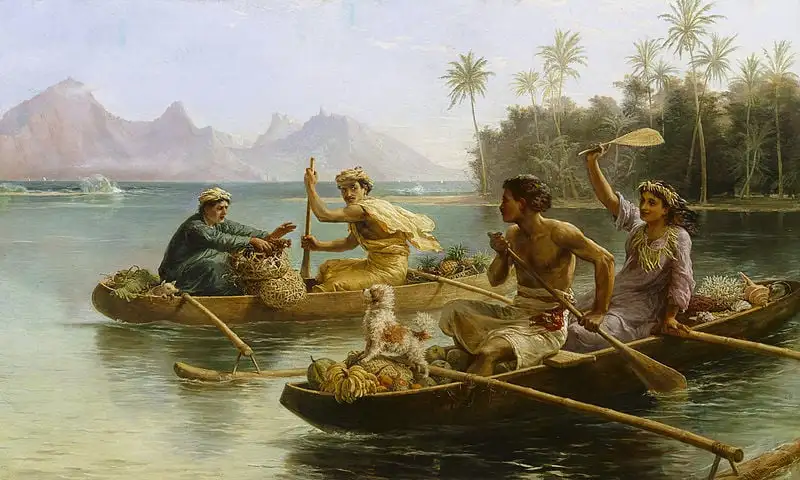 Tahiti kraanbalkkanoraces