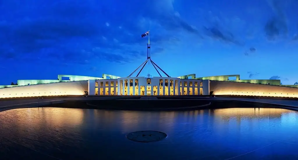 canberaa édifices parlementaires australie