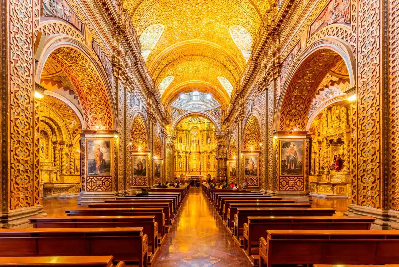 Église d'or Quito
