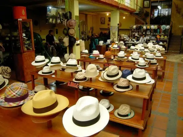 Chapeaux Panama Equateur