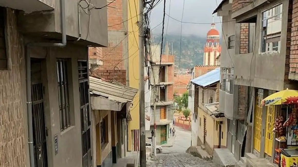 errant dans les rues du Pérou