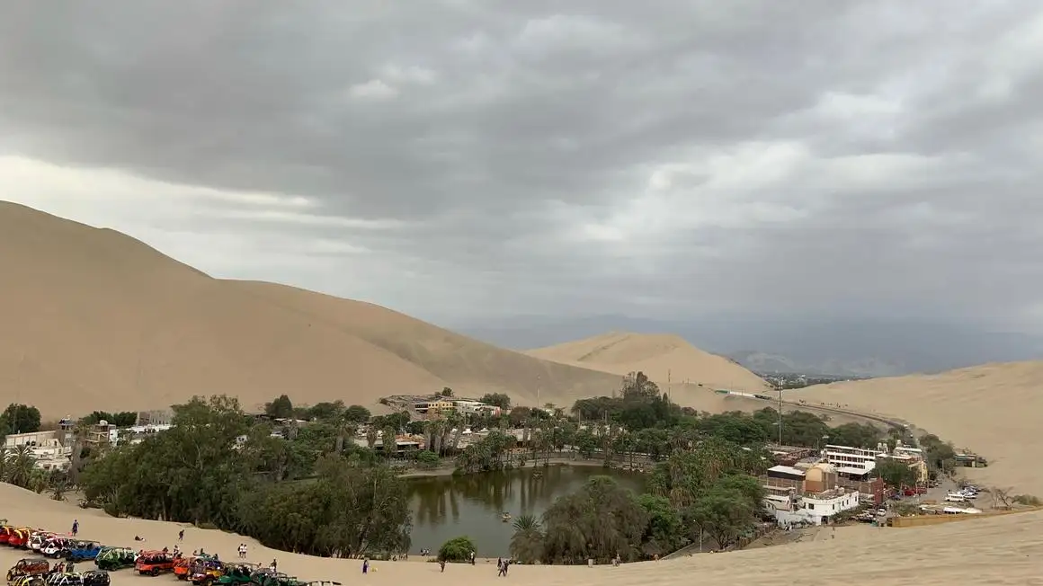 dunes de sable au Pérou