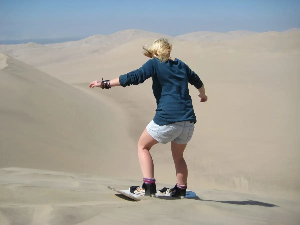 randonnée sur sable au Chili