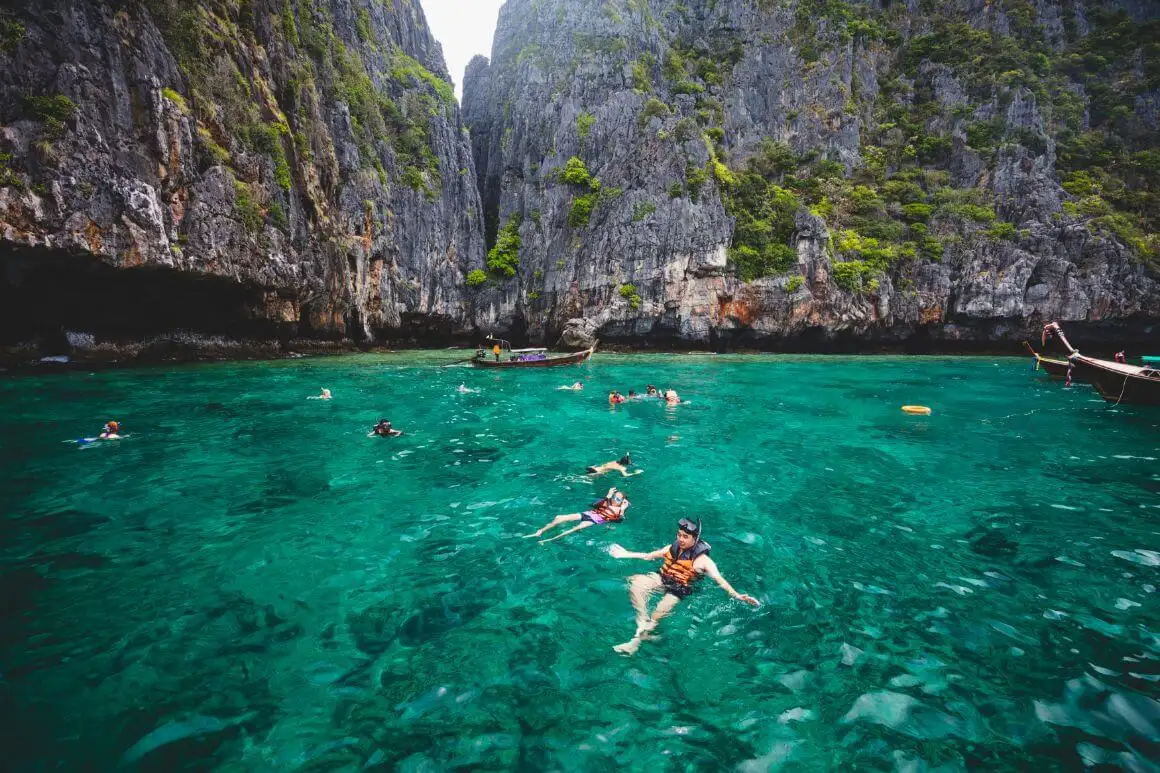 Mergulho com snorkel em Krabi