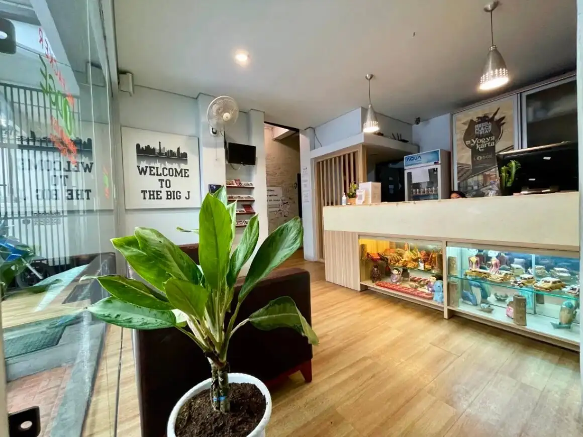 Spoločenská miestnosť v Packer Lodge, Jakarta Indonézia