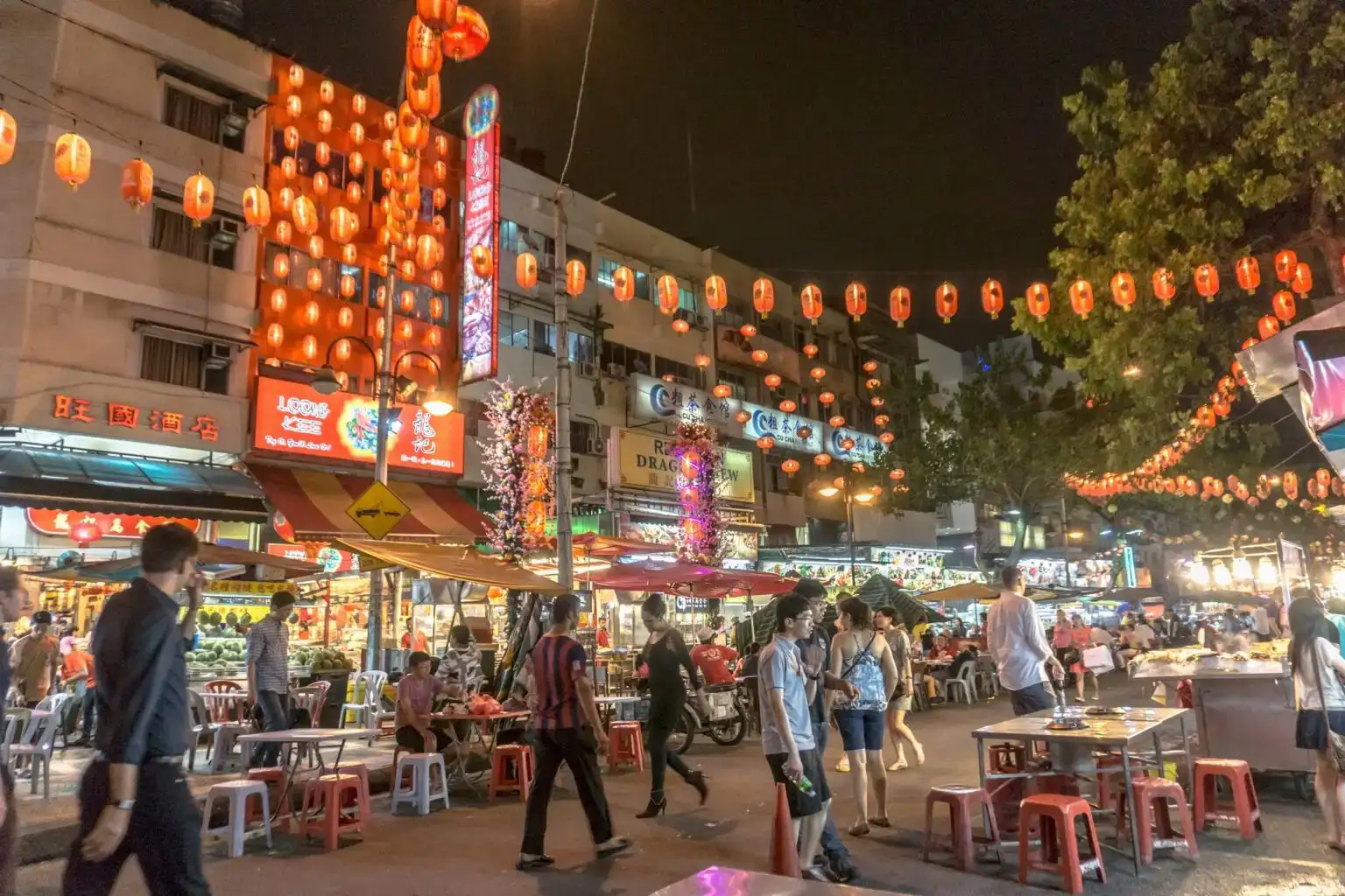 Jalan Alor Straße