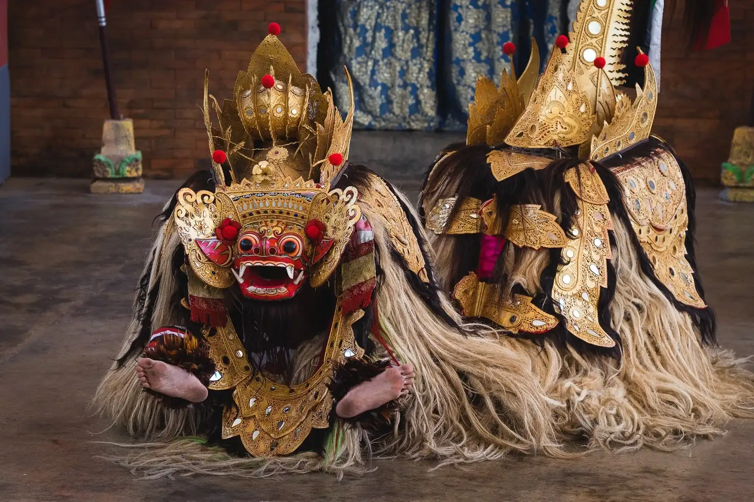 spectacle culturel à uluwatu garuda vishnu