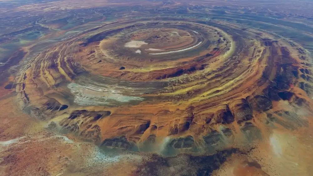 Estructura Richat, Mauritania