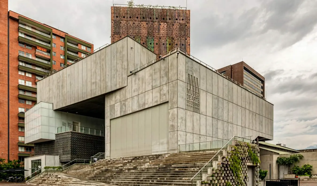 L'emblématique musée d'art moderne de Medellin, en Colombie