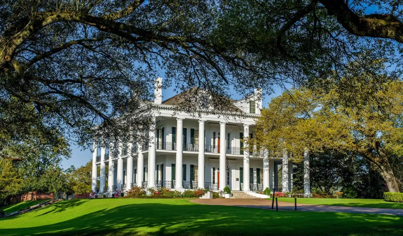 Une maison historique d'avant-guerre à Natchez, aux États-Unis