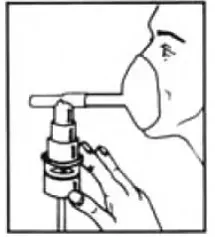 Put on the face mask - Illustration