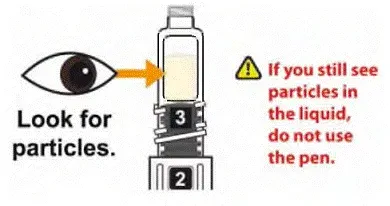 Check that the pen has a [1] in the number window - Illustration