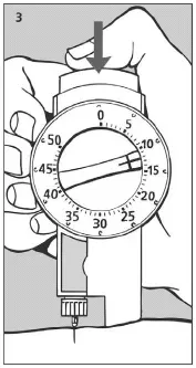 Giving the injection - Illustration