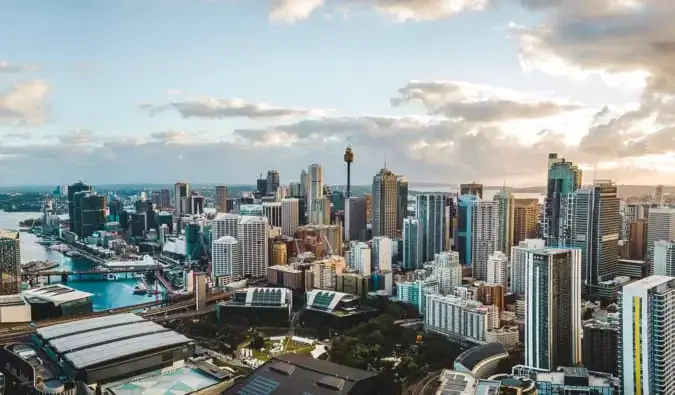 Un panorama sur Sydney, Australie