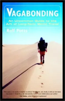 sampul Vagabonding oleh Rolf Potts