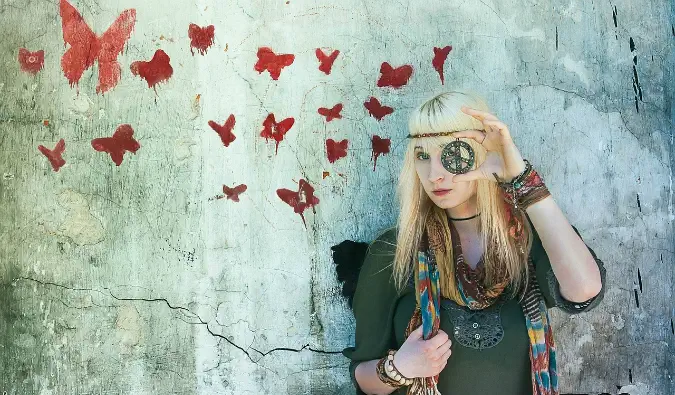 Voyageur hippie