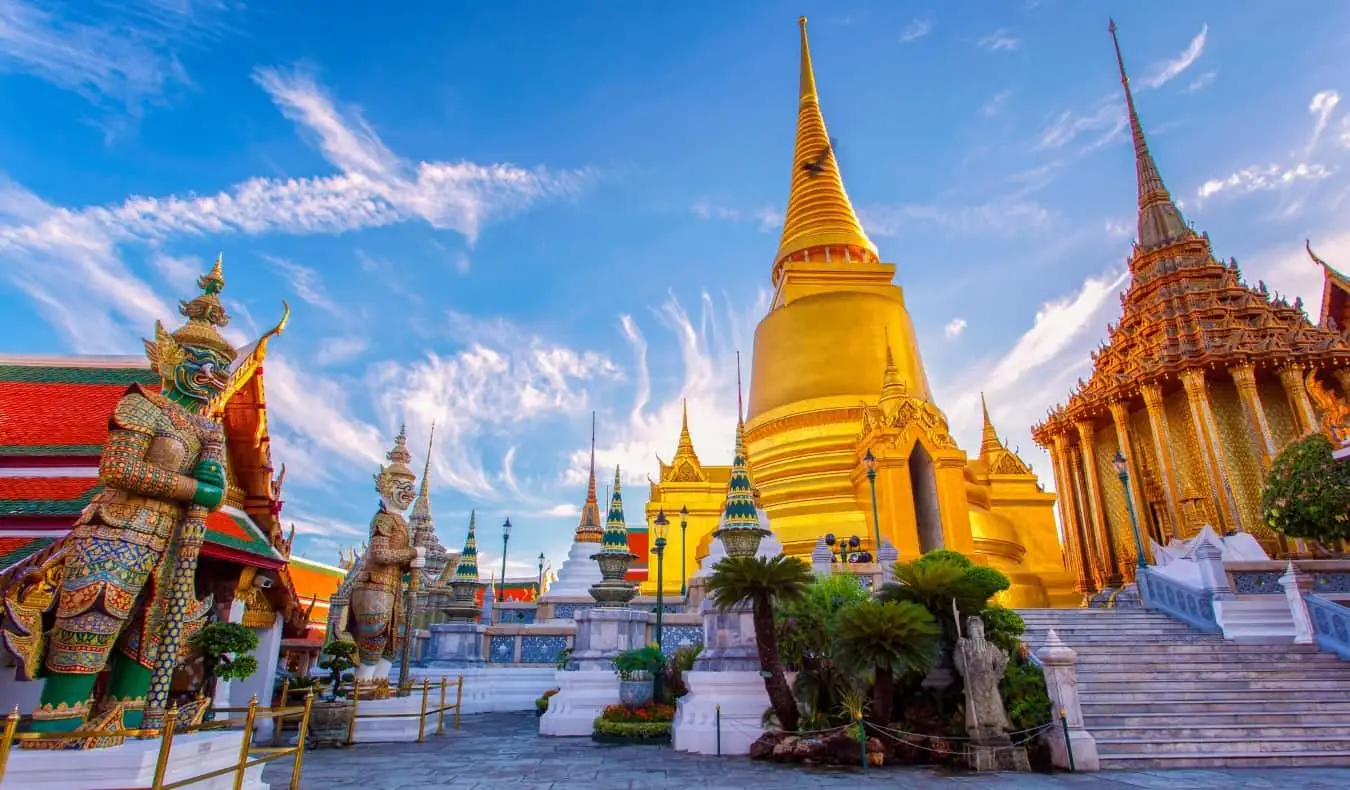 Temple à Bangkok, Thaïlande