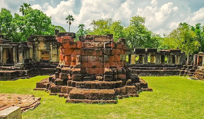 Ruines du temple de Korat, Thaïlande