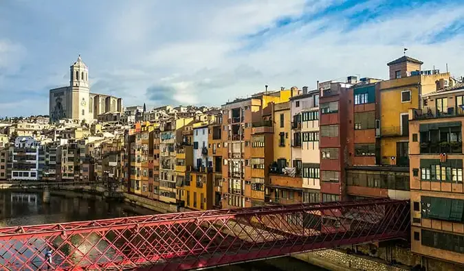 Girona, strax utanför Barcelona