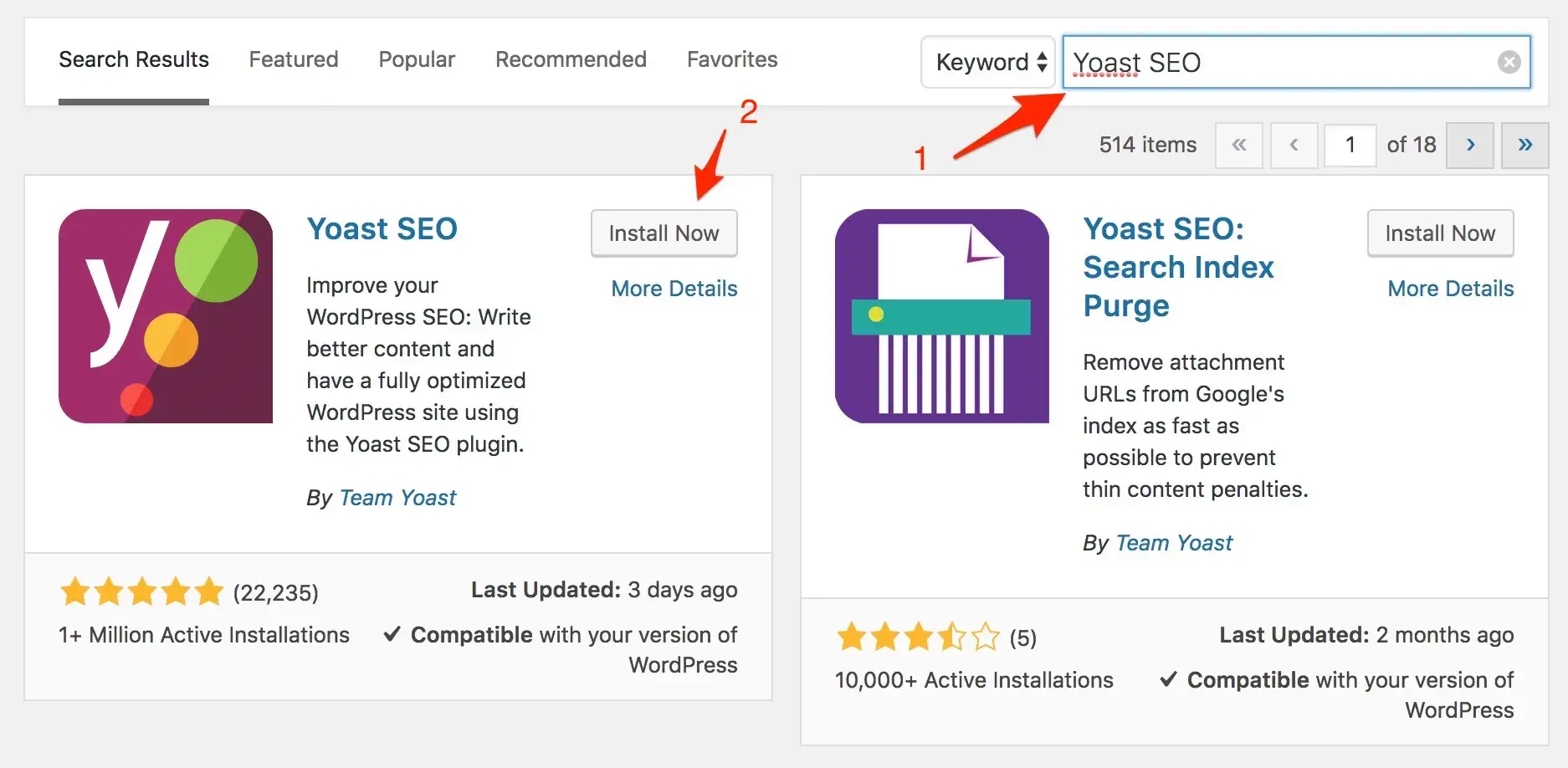 installer un plugin sur WordPress