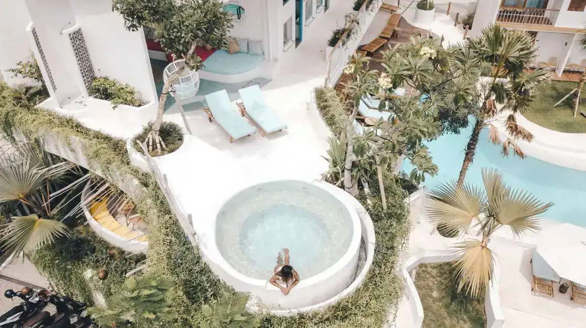 Kos One Hostel, Canggu, Bali, Indonezija