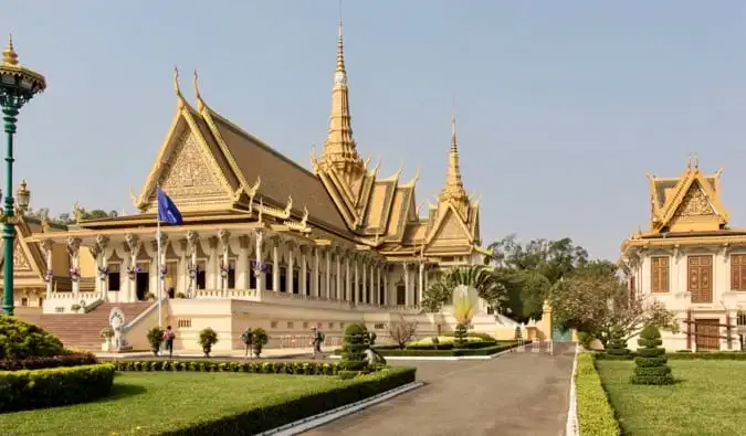 Le Palais Royal de Phnom Penh, Cambodge