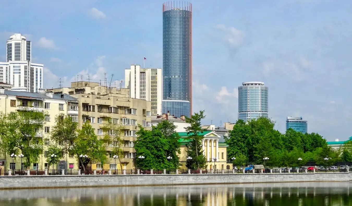 Јекатеринбург, Русија на Транссибирској железници