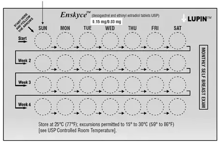Calender for pill use - Illustration