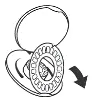 Remove your empty pack - Illustration