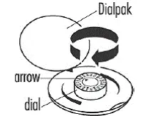 SET THE DAY on your DIALPAK - Illustration