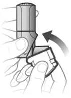 Close the white cap - Illustration 