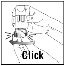 Loading a dose - illustration