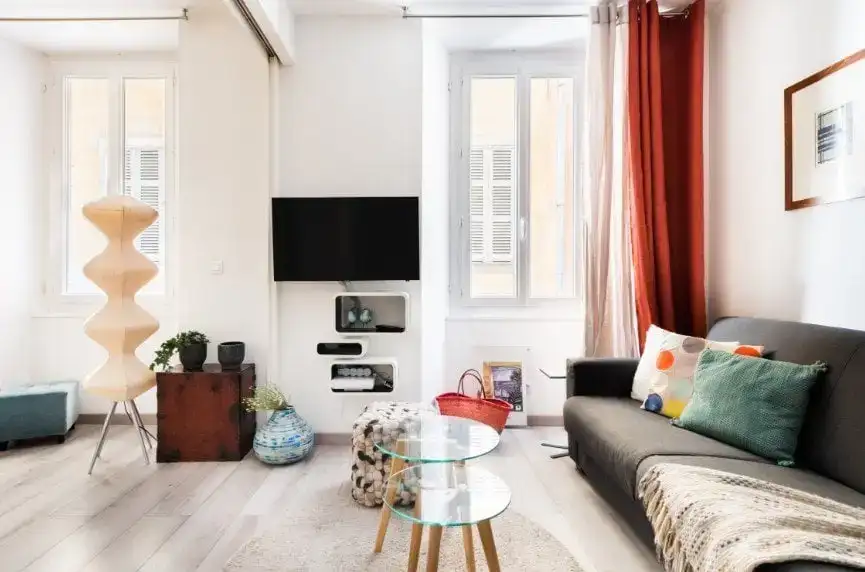 Gezellig en comfortabel, leuk met één slaapkamer