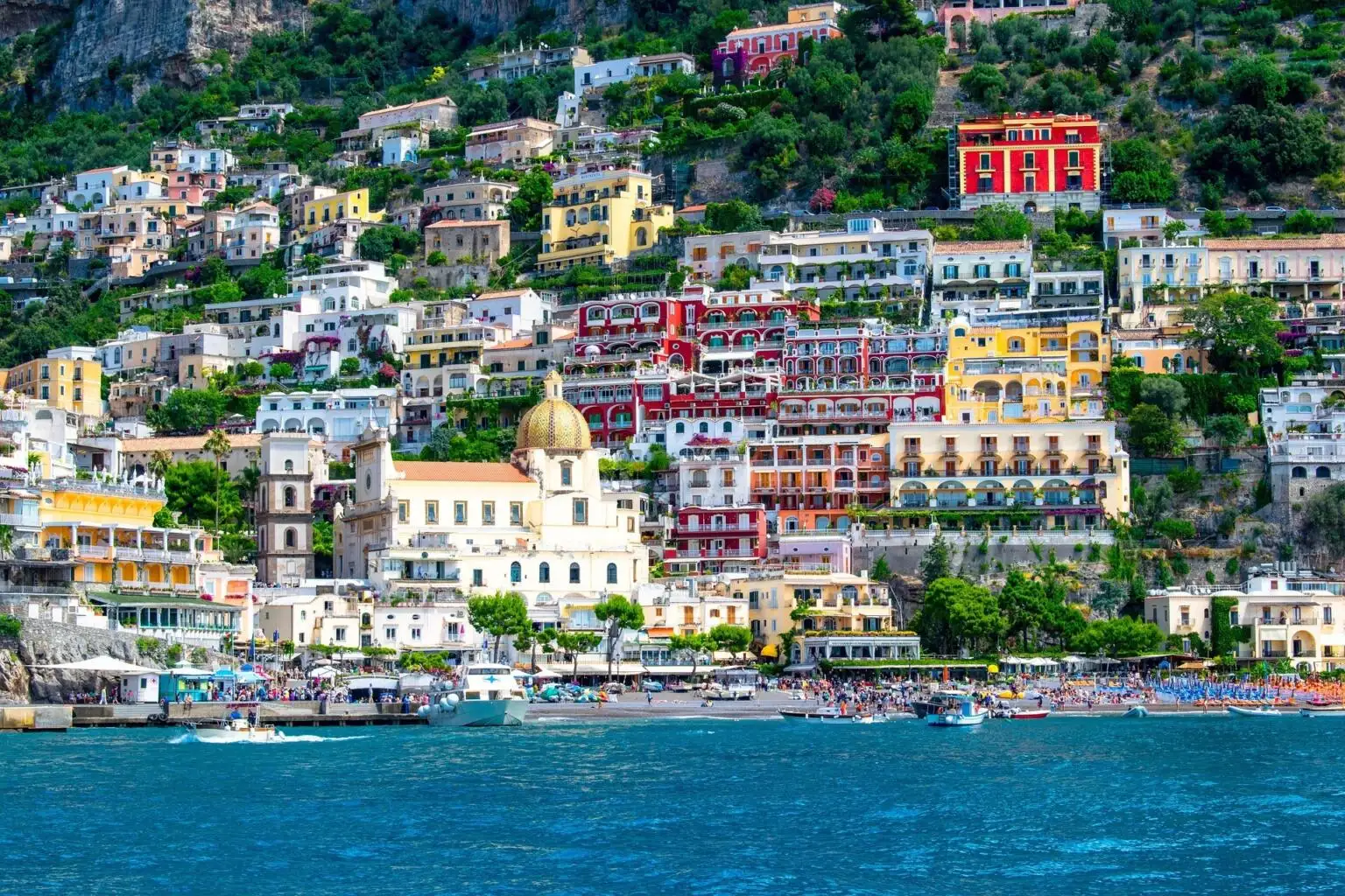 Lugar mais romântico para ficar na Itália para casais Positano