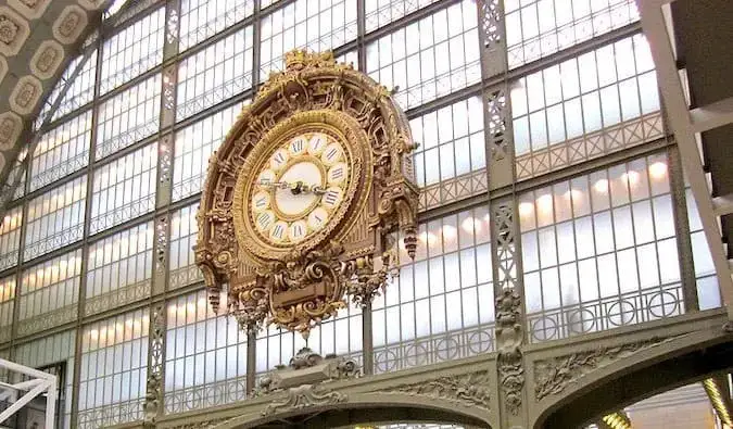 horloge emblématique du musée d