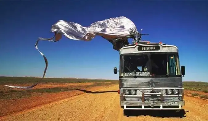 En scene fra Priscilla, Queen of the Desert