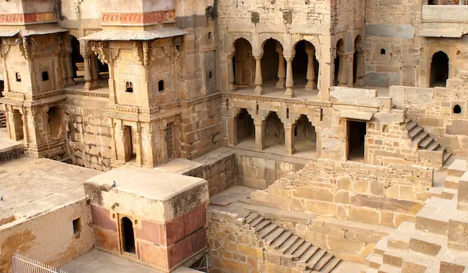 Chand Baori Stepwell à Abhaneri, Inde