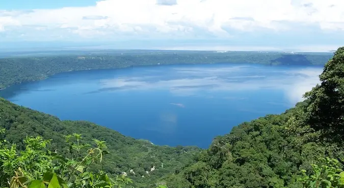 Den fantastiske Support Lagoon i Nicaragua